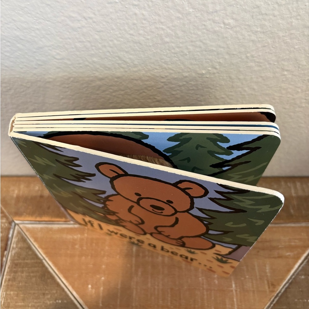 Jellycat If I were a Bear: A Baby Touch and Feel Board Book Children's Book - Picture 4 of 8